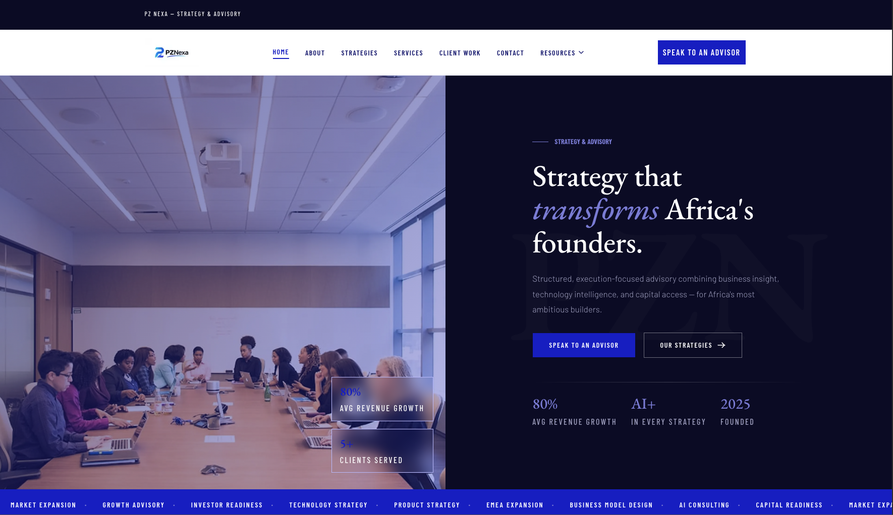 PZ Nexa: African Market Strategy Platform