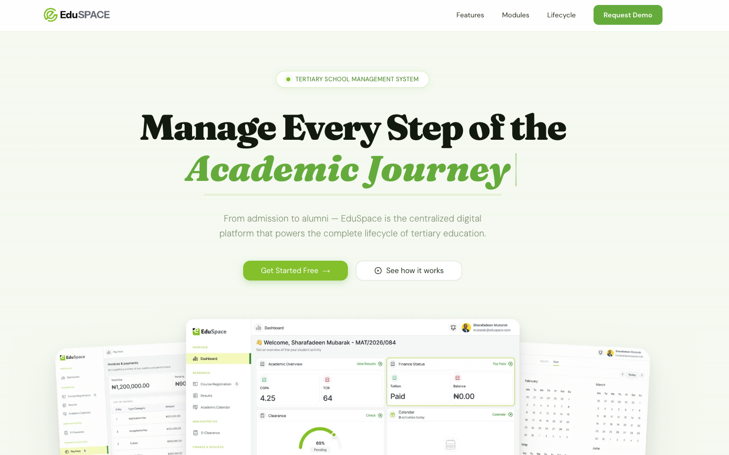 EduSpace screenshot