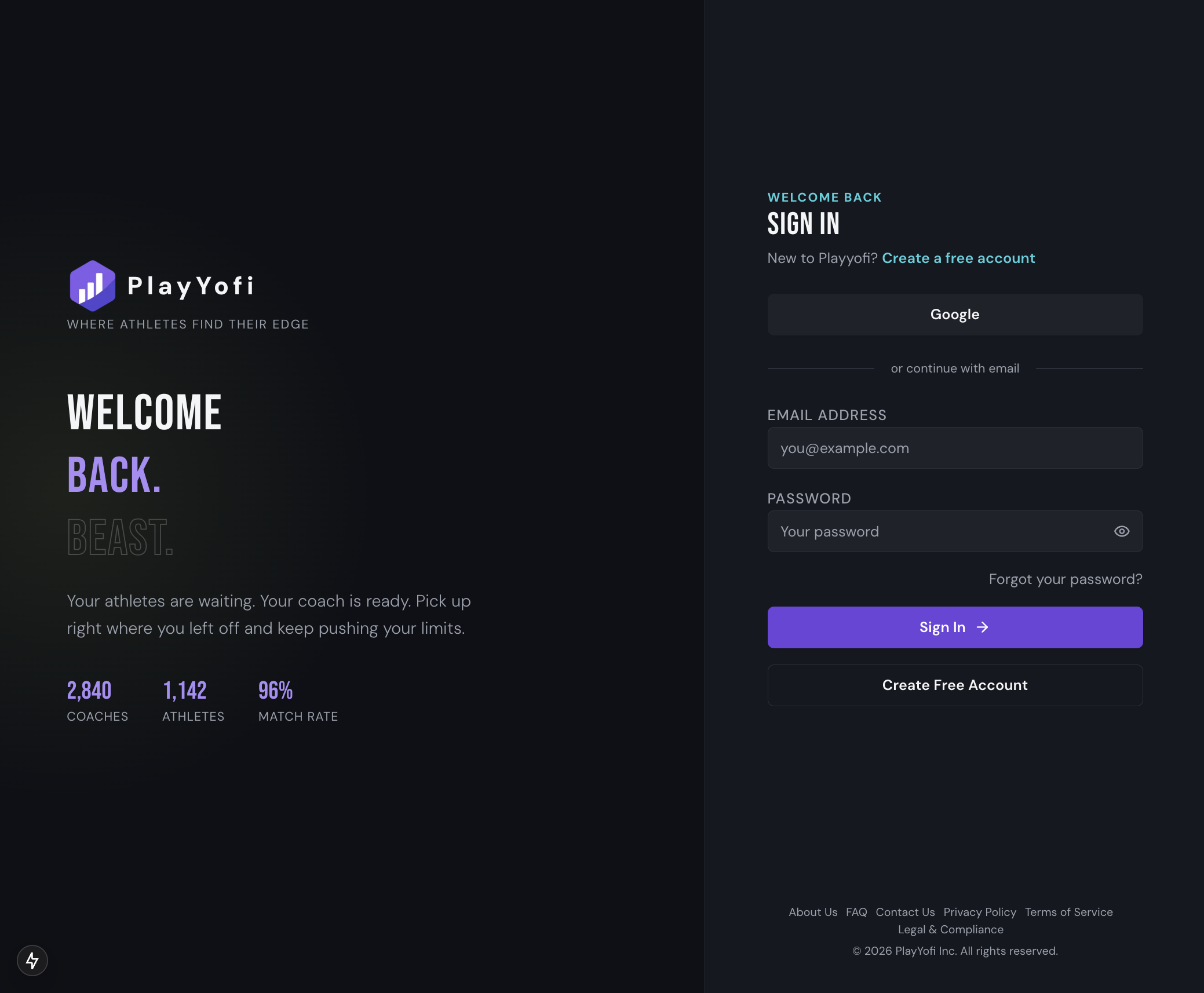 Playyofi screenshot