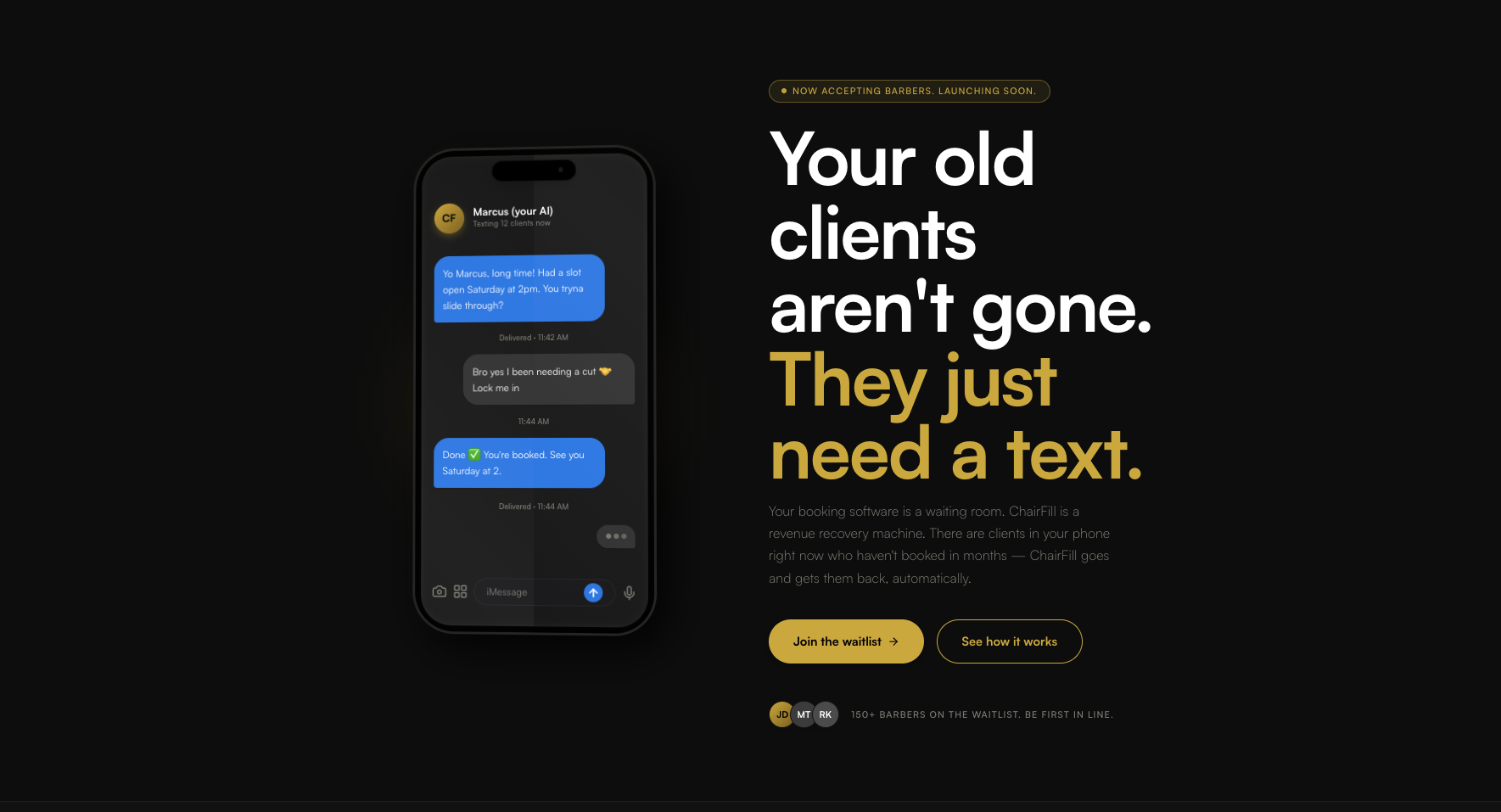 ChairFill: AI Barber Client Reactivation System