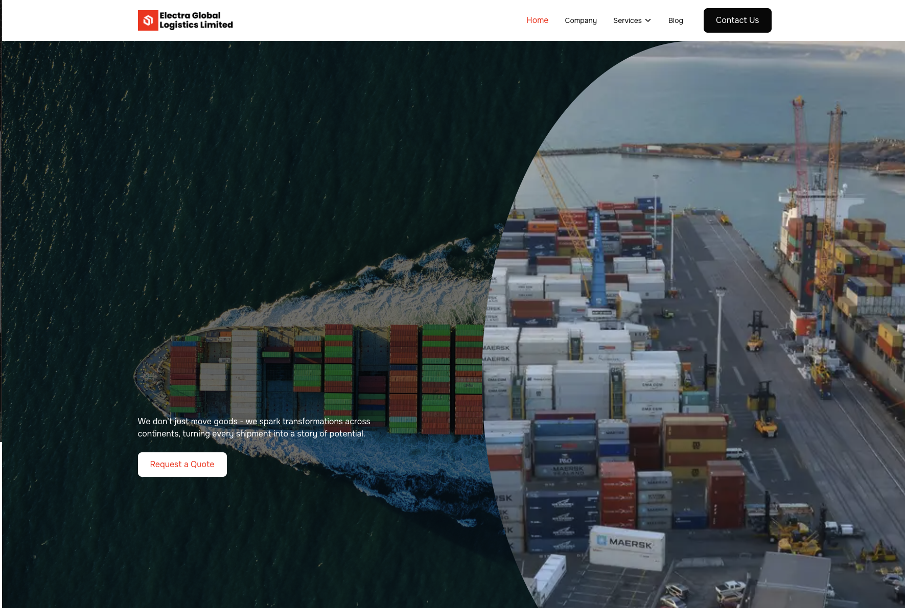 Electra Global Logistics: Pan-African Freight Web Platform
